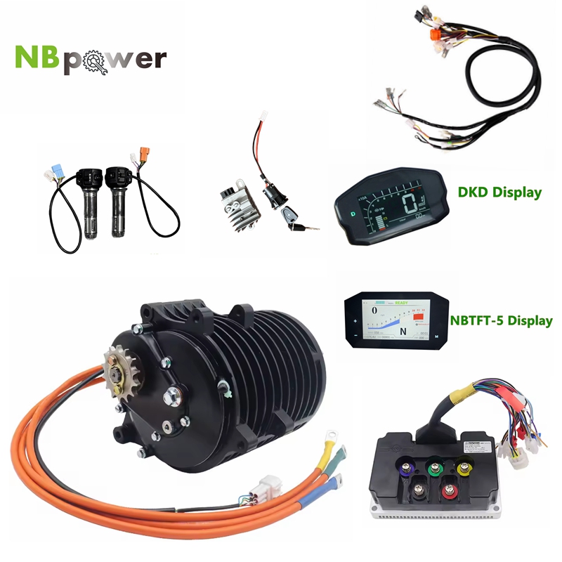 QS138 70H V3 3000W Mid-Drive M - Mid Drive Motor Kit 72V 3000W 评论和价格